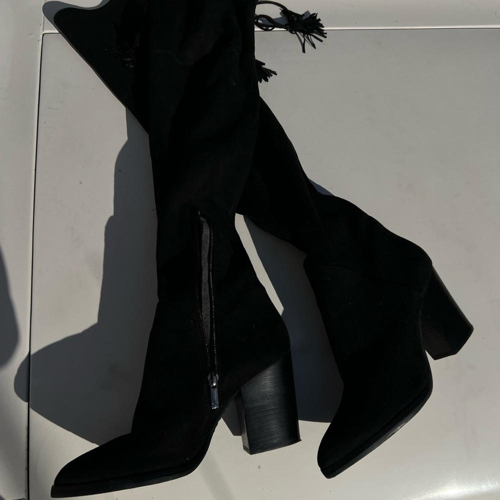 Black Over the Knee Boots